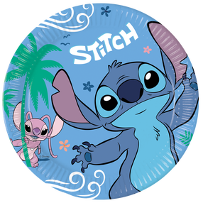 Vienkartinės lėkštės Festi Stitch 656597, Ø 23 cm, 8 vnt.