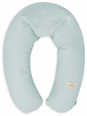 Grūtnieču spilvens BabyMatex Relax Prestige Muslin, gaiši pelēka krās.