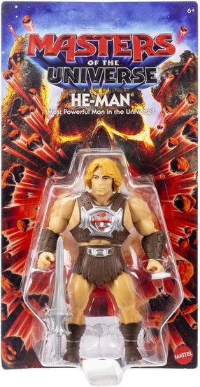 Žaislinė figūrėlė, su priedais Mattel Masters Of The Universe He-Man JKJ36, 14 cm, ruda sp.