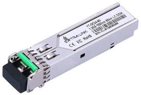 Модуль Extralink SFP1.25G LC/UPC 1550nm 80km single, серебристый цв.
