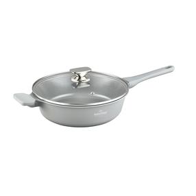 Keptuvė su dangčiu Swiss Haus Basel Premium Deep SH-BDF28S, Ø 28 cm, aliuminis