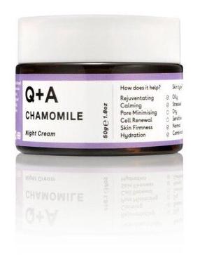 Ночные крем для лица Q+A Chamomile, 50 мл