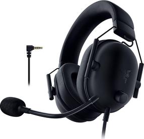 Vadu spēļu austiņas Razer BlackShark V2 X, melna krās.