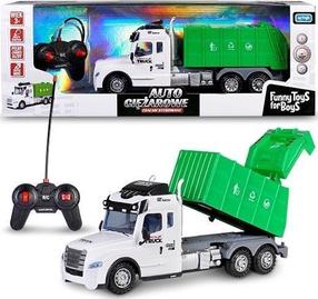 Radiovadāma atkritumu mašīna Artyk Toys For Boys, balta krās./zaļa krās.