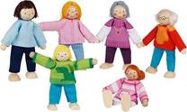 Rinkinys Goki Family 476137, 11 cm, 6 vnt., įvairių spalvų