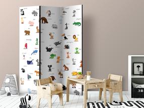Širma Artgeist Animals (For Children) Paraventtc0618, įvairių spalvų, 135 cm x 172 cm