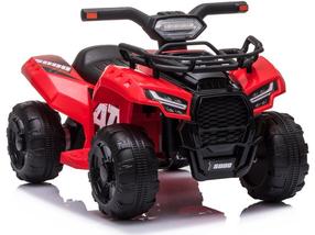 Детский электрический квадрицикл Lean Toys JS320, красный цв.