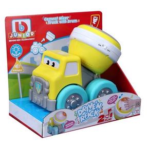 Игрушечный бетономешалка BB Junior Drive'N Rock Cement Mixer Truck, желтый цв.