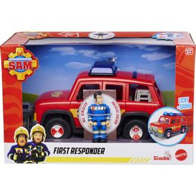  Mängu tuletõrjeauto Simba Dickie Toys Fireman Sam First Responder, punane v.