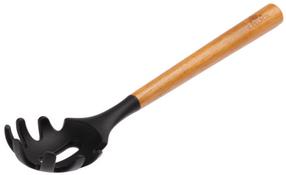 Šaukštas makaronams Gerlach 320R, 38 cm, juoda sp./medžio sp.