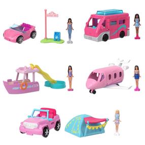 Lėlė - figūrėlė, su priedais Mattel Barbie Mini Land HYF38, 3.8 cm, (spalva/dizainas parenkami atsitiktine tvarka)