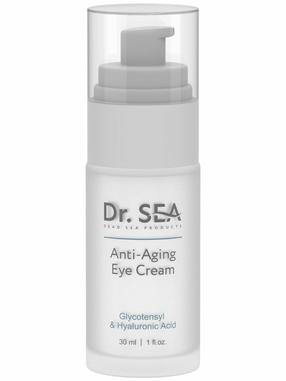 Paakių kremas Dr. Sea Anti-Aging, Glycotensyl & Hyaluronic Acid, 30 ml