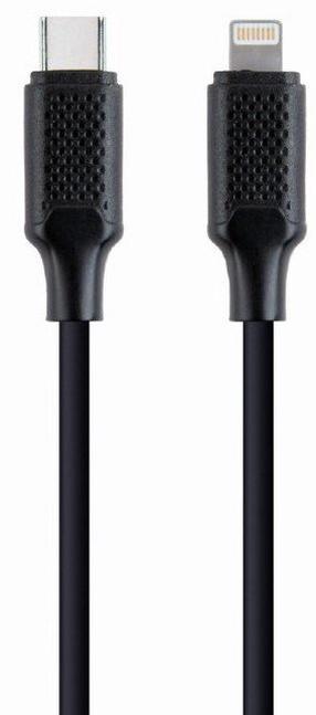 Kabelis Gembird CC-USB2-CM8PM-1.5M, USB Type-C male/Apple Lightning male, 150 cm, melna krās.