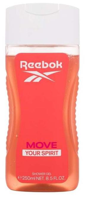 Ķermeņa mazgāšanās želeja Reebok Move Your Spirit, 250 ml