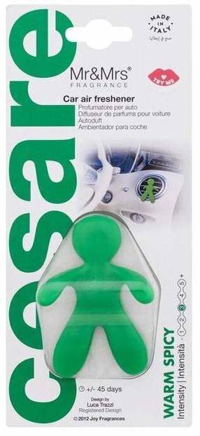 Auto gaisa atsvaidzinātājs Mr & Mrs Fragrance Cesare Warm Spicy Green
