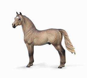 Žaislinė figūrėlė, arklys Collecta Morgan Stallion Silver Grulla 88979, 15 cm, ruda sp.