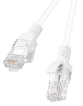 Сетевой кабель Lanberg Patchcord CAT.6 UTP PCU6-10CC-1000-W RJ-45, RJ-45, 10 м, белый цв.