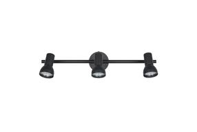 Šviestuvas nukreipiamasis Reality Cantar R81793032, GU10, 3 x 5 W, juoda sp. / juoda sp.