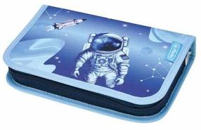 Pinal, koos tarvikutega Herlitz Cosmonaut, 20.3 cm x 14 cm, sinine v.