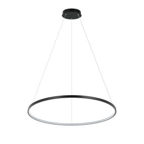 Valgusti rippuv Light Prestige Ring LP-909/1P M BK CCT, LED, 3000 - 6000 °K, 1 x 35 W, must v. / must v., 66 x 66 cm