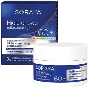 Sejas krēms Soraya Hyaluronic Microinjection Pro-Matrix Peptide, 50 ml, 60+