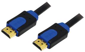 Провод Logilink HDMI to HDMI HDMI-A 19 pin male, HDMI-A 19 pin male, 3 м