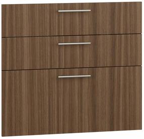 Spintelės fasadas, virtuvės spintelės priekiui Vento D3S_H-80/82, 35.5 cm x 79.6 cm, riešuto sp.