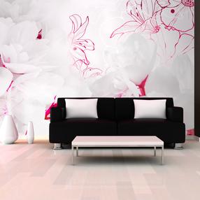 Фотообои Artgeist Enveloped In White SNEW010739, 70 см x 100 см