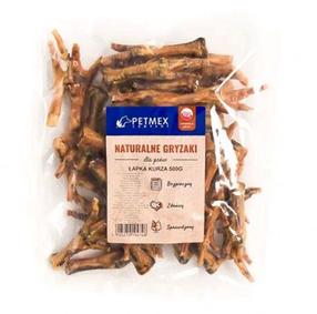 Skanėstas šunims Petmex Chicken Paw, vištiena, 0.5 kg