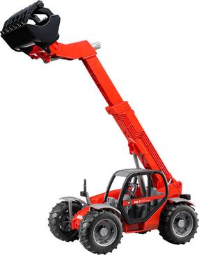  Mängutraktor Bruder, 1:16, punane v.