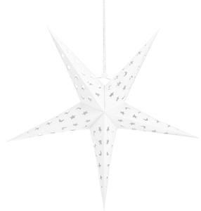 Kalėdinė dekoracija Springos Star CA1016, 60 cm, balta sp.