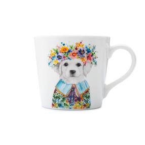  Krūzīte Mikasa Tipperleyhill Puppy, balts krās./zila krās., 0.38 l