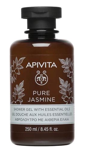 Kūno prausimosi želė Apivita Pure Jasmine, 250 ml