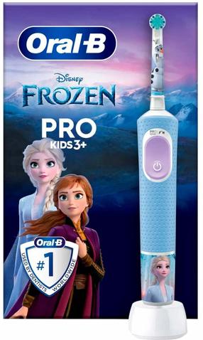 Elektriline hambahari Oral-B Vitality Pro 103 Kids Frozen, helesinine v.