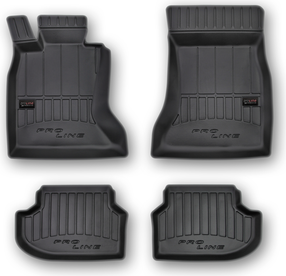 Automobilio kilimėlis, priekinis/galinis Proline 3D, BMW Series 5 VI F10 2013-2017