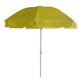 Dārza saulessargs Patio Poly II, 240 cm, zaļa krās.