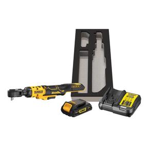 Akumuliatorinė terkšlė Dewalt DCF513D1G-QW, 18 V, 2000 mAh