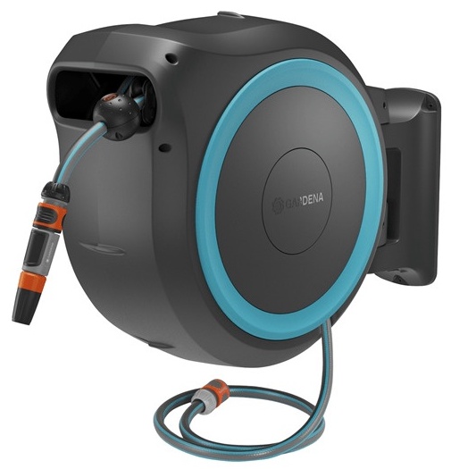 Automaatne voolikurull koos kastmisvoolikuga Gardena PowerRoll XL Solo, 35 m