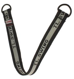 Stiprinājums hamakam Hammock Strap, tekstilmateriāls/metāls, melna krās.