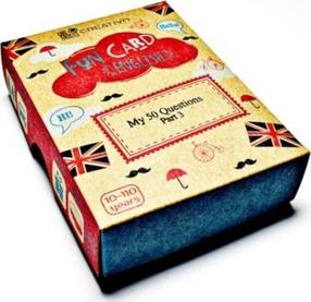 Kāršu spēle Creativo Fun Card English My 50 Questions Part 3 381034, EN