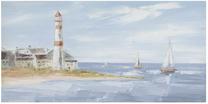 Aliejinių dažų piešinys Home4you Lighthouse, 120 cm x 60 cm