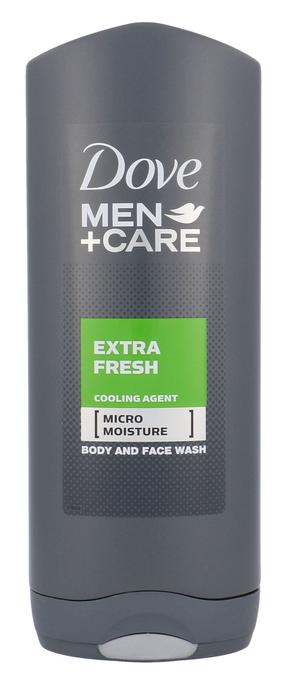 Ķermeņa mazgāšanas želeja vīriešiem Dove Men Extra Fresh, 400 ml