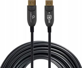 Laidas Gembird CC-DP8K-AOC-30M, HDMI, 300 cm, juoda sp.