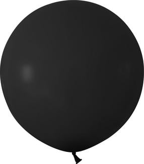 Balonu komplekti apaļš GoDan Beauty & Charm, melna krās., 2 gab.