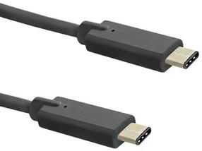Vads Qoltec USB male, USB male, 1 m, melna krās.