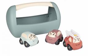Rotaļu transportlīdzekļu komplekts Smoby Little Smoby Vehicles Set 7600140204, daudzkrāsaina