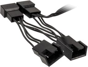 Kabelis Kolink 1-4 PWM Fan Splitter PGW-AC-KOL-049 4-pin PWM female, 4 x 4-pin PWM male, 0.35 m, melna krās.