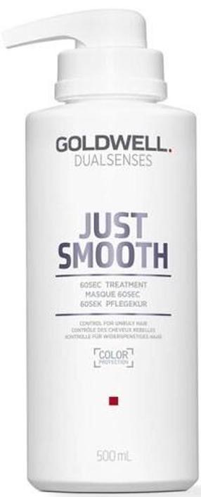 Matu maska Goldwell Dualsenses Just Smooth 60sec Treatment, 500 ml