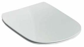 Сиденье для унитаза с крышкой Ideal Standard Tesi, белый цв., 44.5 см x 36.5 см