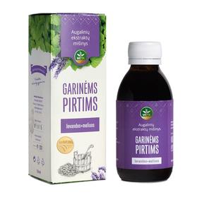 Ekstraktas garinėms pirtims su levandų ir melisų eteriniais aliejais MĖTA, 150ml